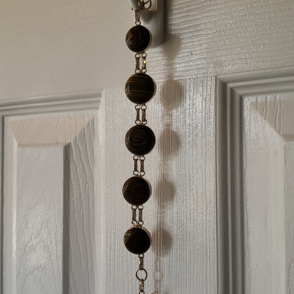 Bracelet 925 silver & gemstone, artisan handmade, - Picture 2 of 8